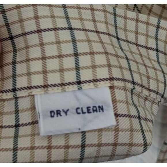 Ralph Lauren Men size XL Plaid Button Up Shirt Suede Elbow Patches Equestrian - Picture 12 of 16